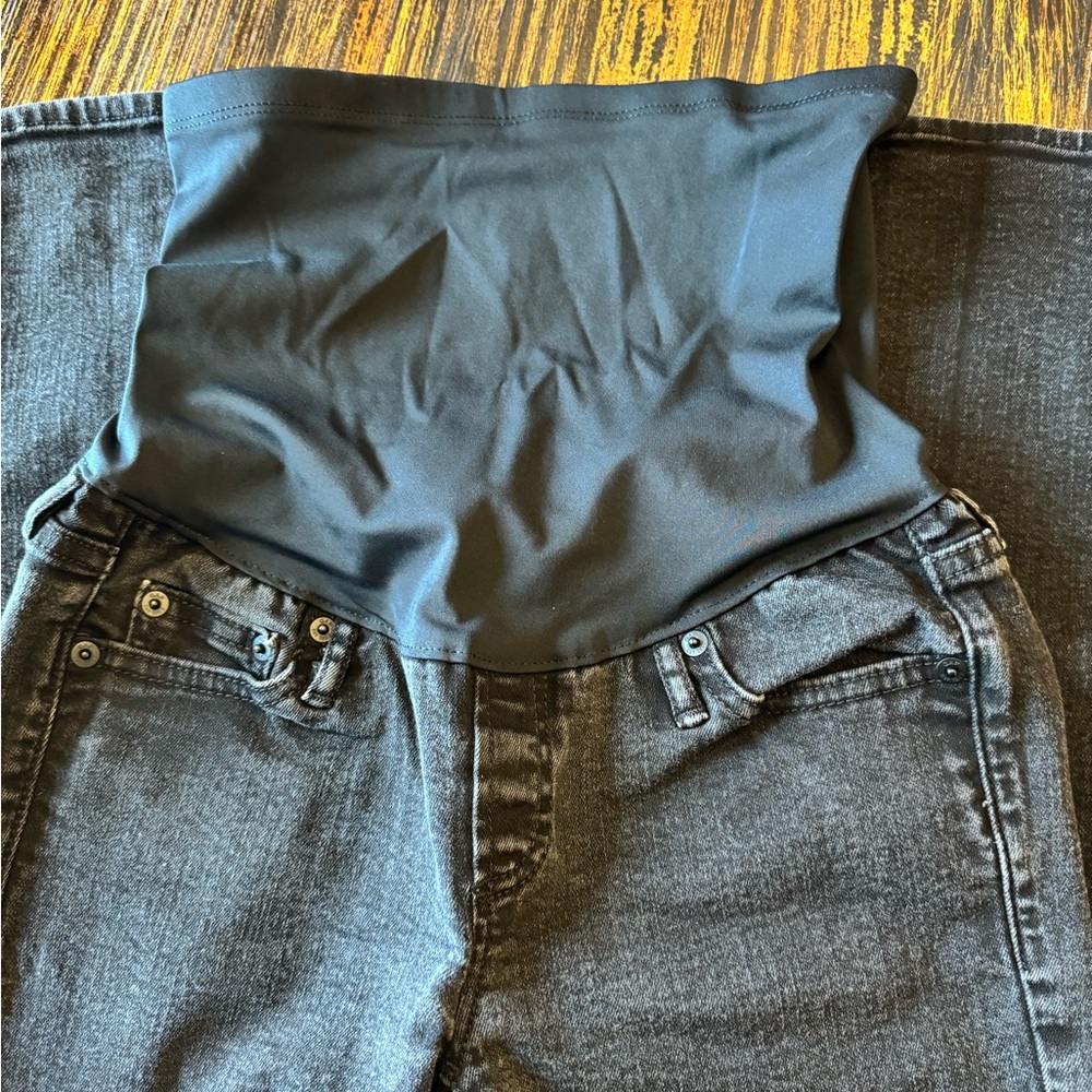 GAP Black Denim Maternity Jeans - Women's Size 25 - Picture 2 of 3